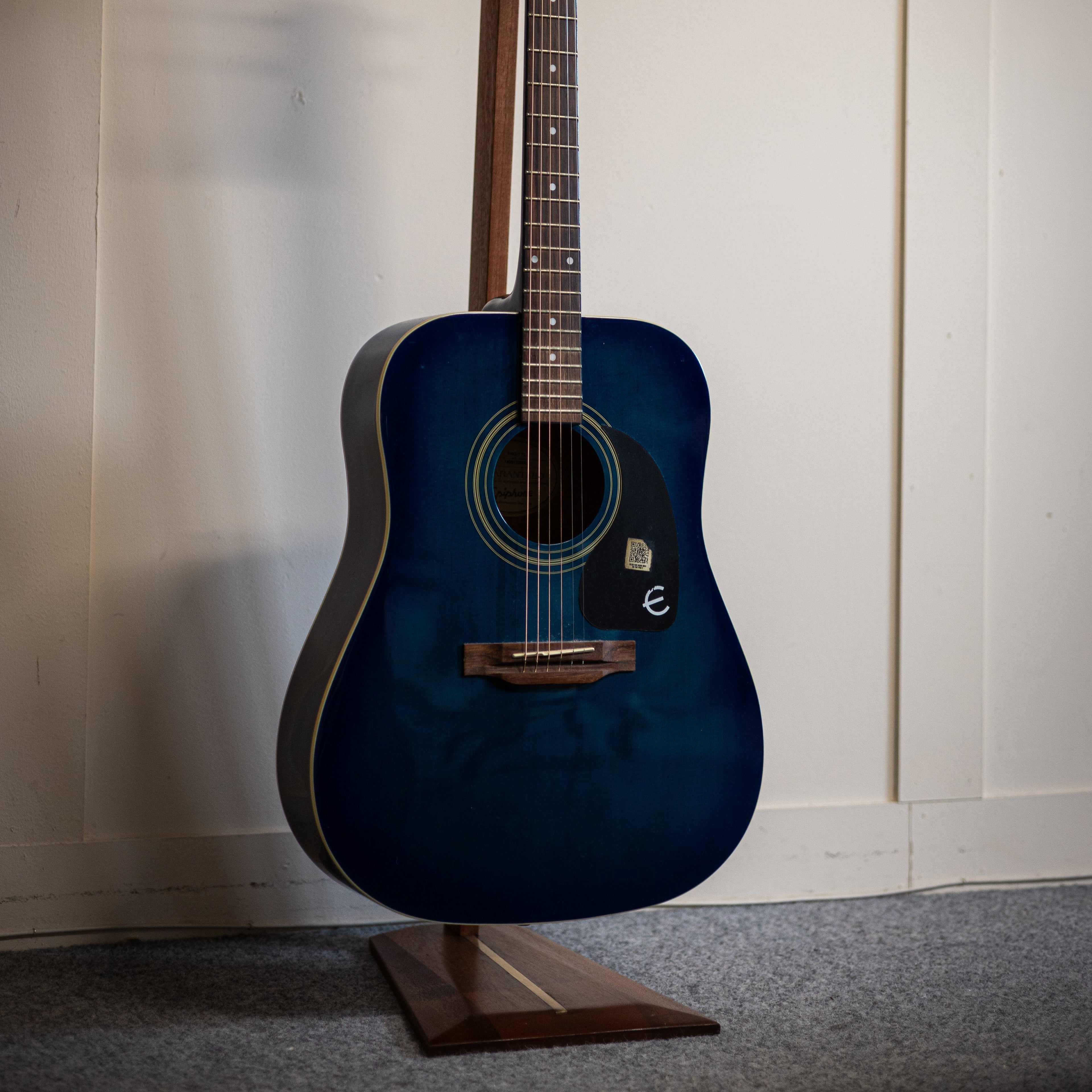 Bespoke Hardwood Guitar Stand
