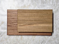 Solid Hardwood Chopping Board – Oak, Walnut, Sapele Long Grain Charcuterie Surface
