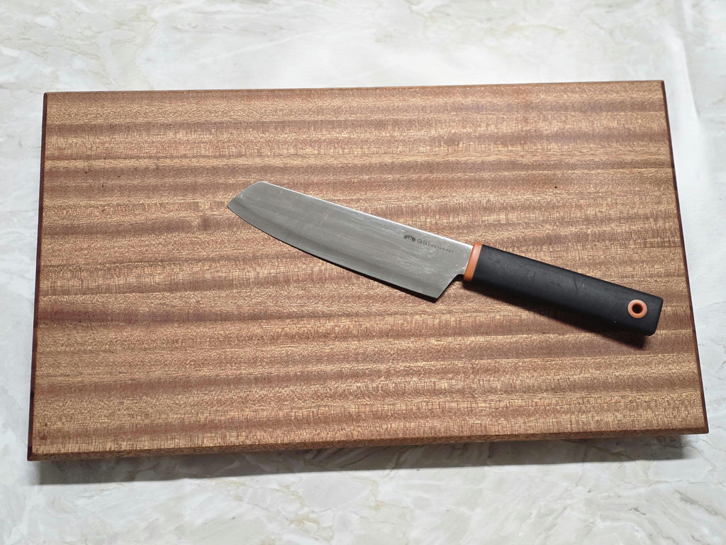 Solid Hardwood Chopping Board – Oak, Walnut, Sapele Long Grain Charcuterie Surface